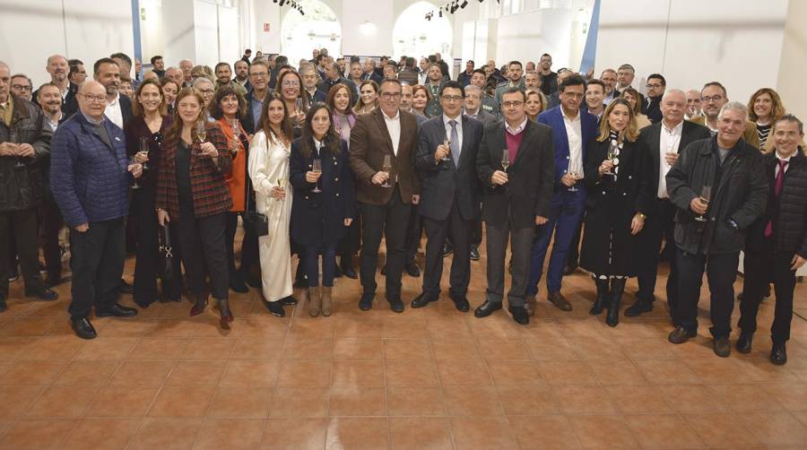 Brindis de Navidad de la comunidad portuaria de Castellón