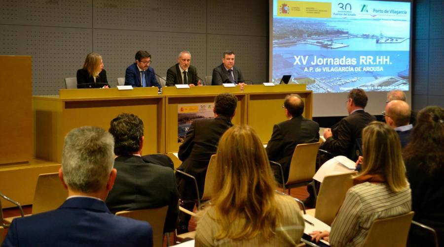 Las XV Jornadas Técnicas de Relaciones Laborales y Recursos Humanos del sistema portuario estatal se desarrollarán entre hoy y mañana en Vilagarcía.