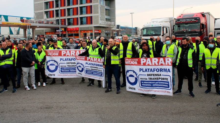 Movilizaciones de Plataforma el pasado mes de marzo. Foto M.G.