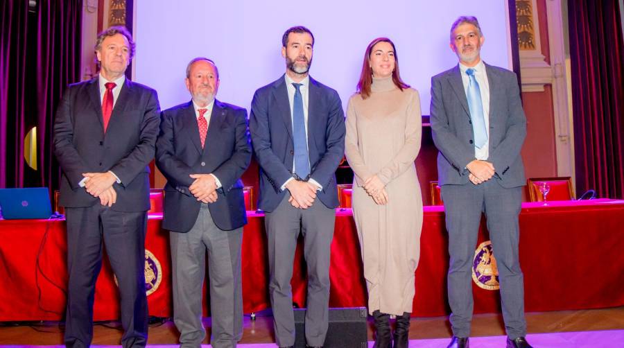 Autoridades presentes en la clausura de la Asamblea General.