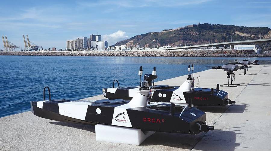 Port de Barcelona realiza una prueba con drones para mejorar la seguridad y la eficiencia operativa