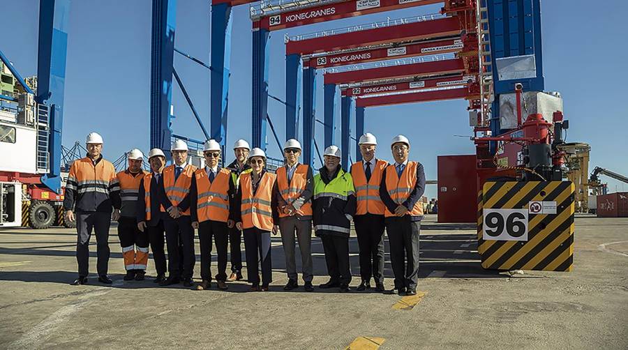 CSP Iberian Valencia Terminal inaugura sus nuevas RTGs híbridas