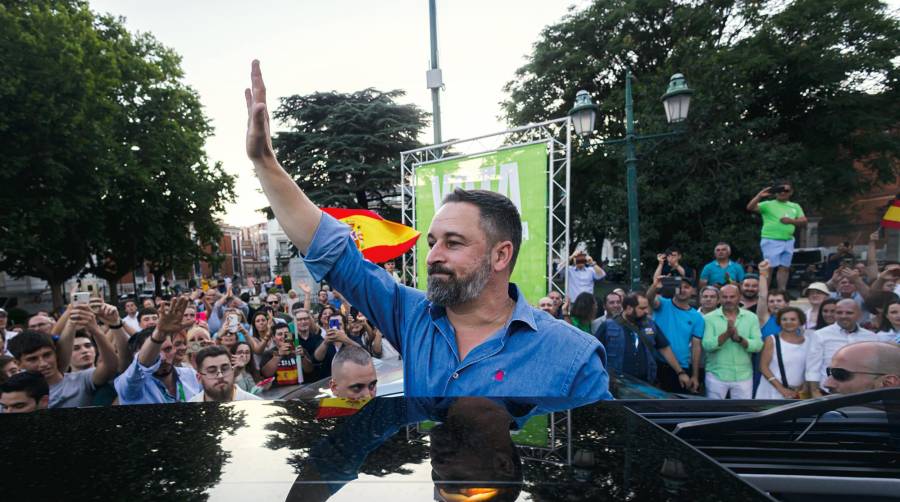 Santiago Abascal, candidato de VOX.