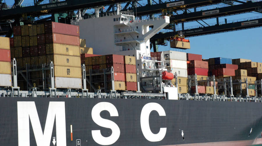 MSC lanza un nuevo servicio directo entre el Puerto de Valencia y el Reino Unido