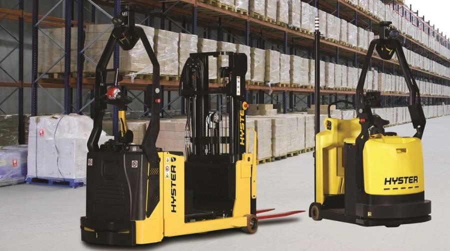 Hyster presenta sus equipos robotizados para la cadena de suministro automotriz