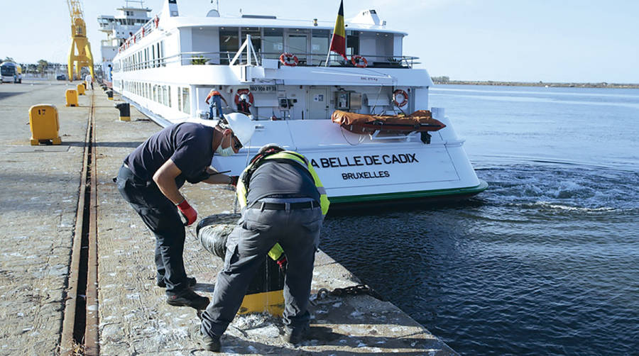 Lamaignere Shipping consigna el primer crucero que recibe Espa&ntilde;a tras el Estado de Alarma