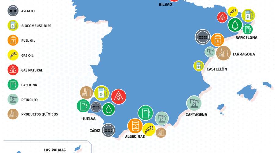 Fuente: Puertos del Estado. Infografía: José Antonio Sánchez.