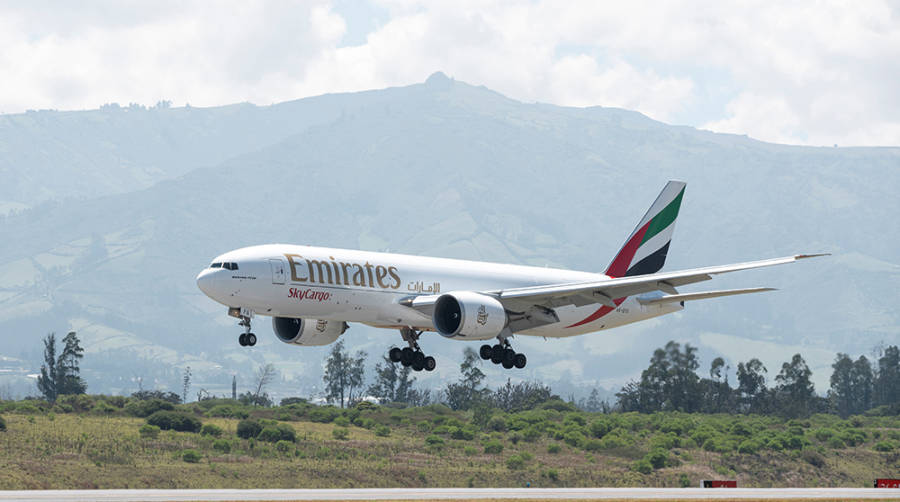 Emirates SkyCargo transporta diariamente cerca de 500 toneladas de alimentos en todo el mundo