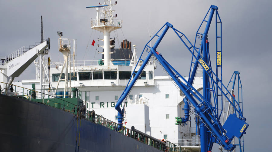 Imagen del Moll de la Qu&iacute;mica del Port de Tarragona.