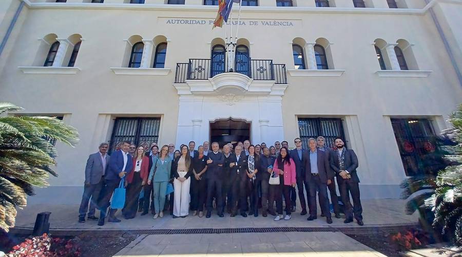 Los participantes cursaron el programa “Certificado Internacional en Modelos de Gestión del Trabajo Portuario”.