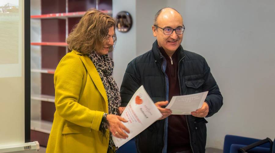 Amparo Carbonell gana el concurso de fotografía del Montepío del Colectivo Portuario de Valencia