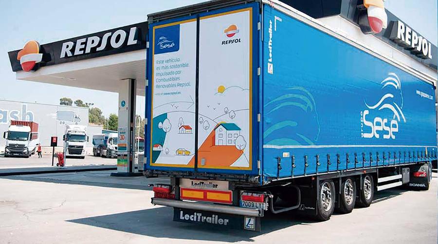 Repsol comercializa diésel 100% renovable en más de 840 estaciones de servicio en España y Portugal.