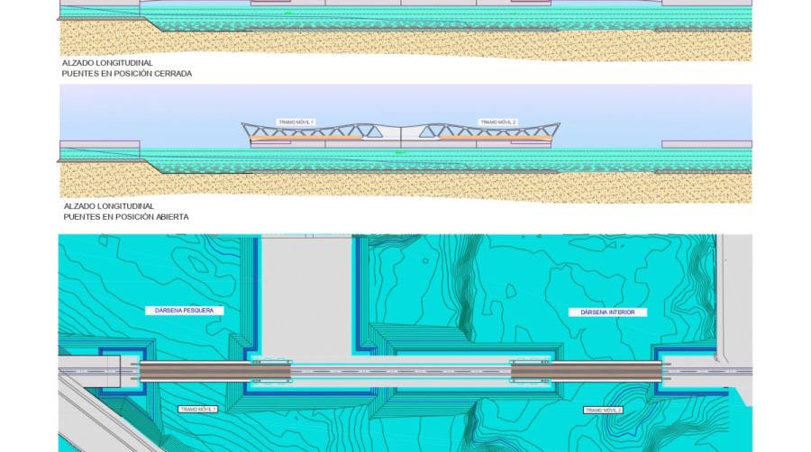 PortCastell&oacute; licita las obras del puente ferroviario y su conexi&oacute;n con la D&aacute;rsena Norte