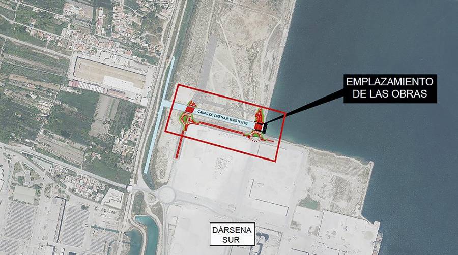 PortCastelló avanza en la expansión de la Dársena Sur