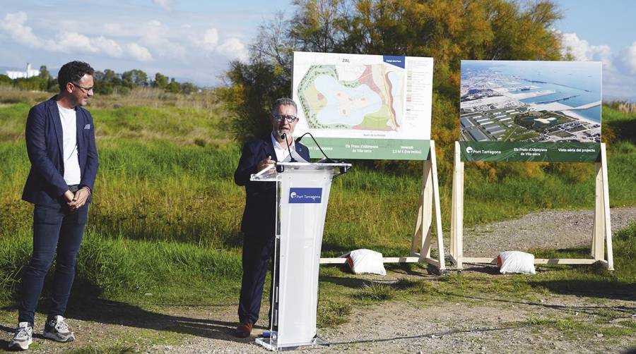 Port Tarragona oficializa el inicio de las obras de restauración de Els Prats de Albinyana