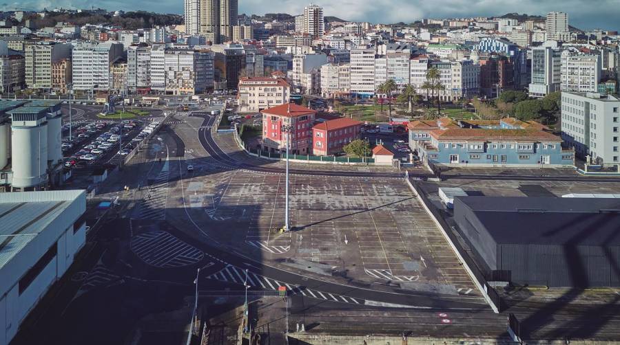 La AP de A Coruña reabre el Muelle de Calvo Sotelo al uso ciudadano