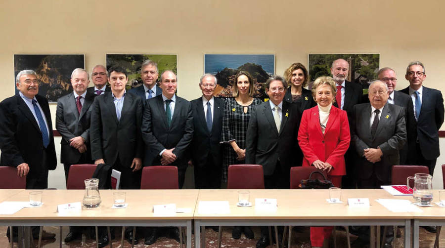 La reuni&oacute;n de la consellera Chac&oacute;n con los presidentes de las C&aacute;maras de Comercio catalanas se celebr&oacute; la semana pasada.