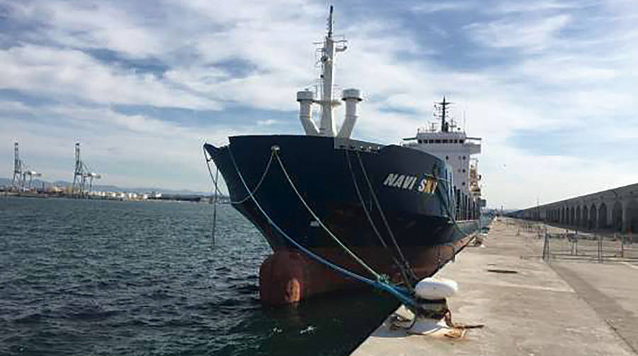 Ocmis Maritime compra el buque &quot;Navi Sky&quot; abandonado en el Port de Tarragona&nbsp;