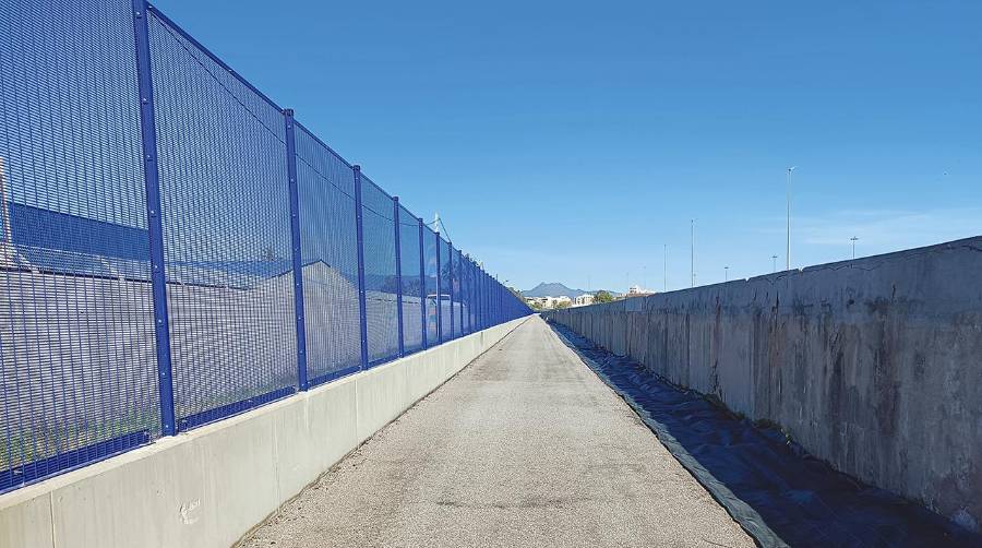 PortCastelló avanza en el vial perimetral de la Dársena Sur