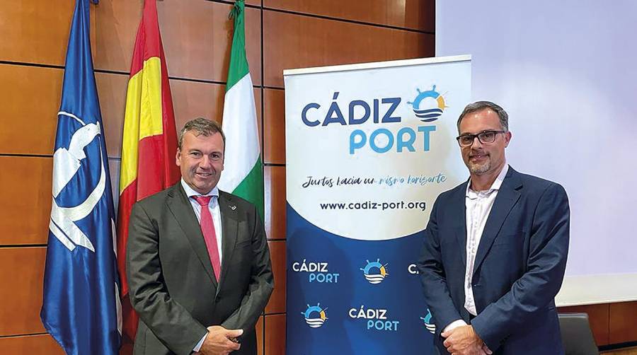 Rafael Fernández Bernal (CEO Bayport) y Daniel Macpherson Snyder (presidente de Cádiz-Port).