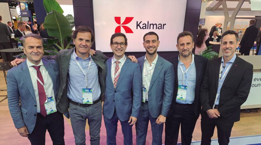 Kalmar impulsa la descarbonización con su nuevo manipulador eléctrico de contenedores vacíos