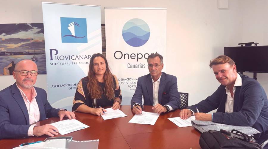 Provicanarias y Oneport impulsan la formación junto a la Fundación Canaria MBA