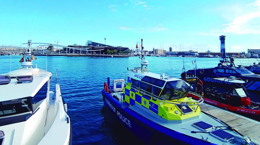 La Policía Portuaria del Puerto de Tarragona colabora en labores de seguridad de la Copa América