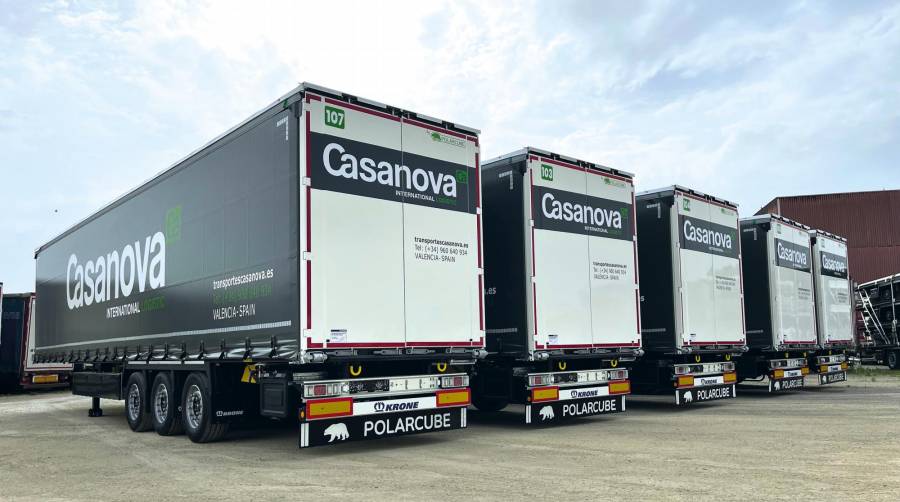 Transportes Casanova aumenta su flota de semirremolques de la mano de PolarCube