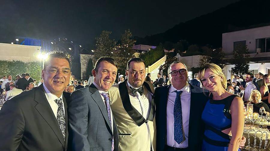 Rene Padilla de CGMCG, Jose Carlos Colomina de Marinsur, Selçut Esenyel de Enseyel y Asociados, Sebastián Diaz de Bufete Diaz, y Elif Kaçar del Turk P &amp; I Club.