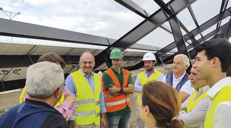 El parque fotovoltaico empezará a funcionar a final de año, a principios de mes de diciembre.