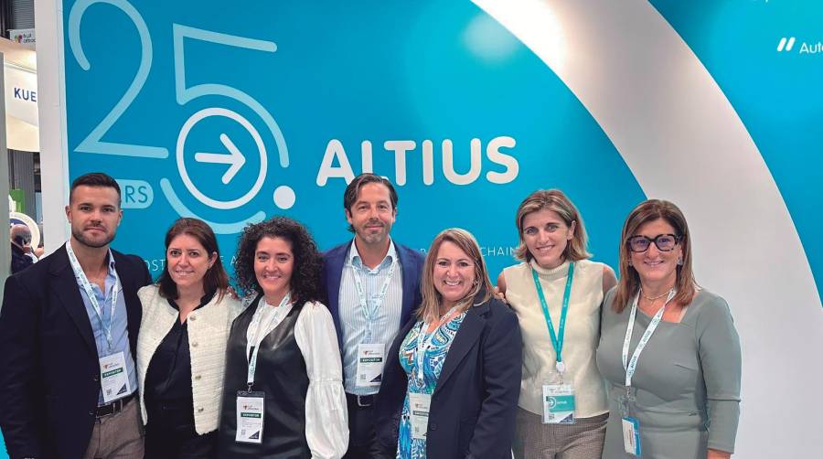 Equipo de Alitus presente estos días en Fruit Attraction.