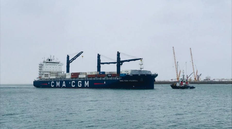 Los vol&uacute;menes transportados por CMA CGM bajan un 13,3% durante el segundo trimestre del a&ntilde;o.