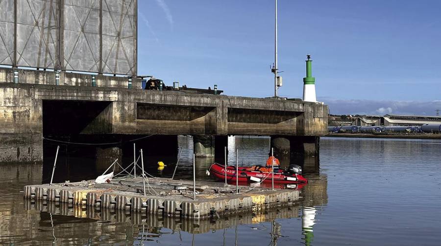 Avilés avanza en la mejora del muelle de Raíces Ampliación