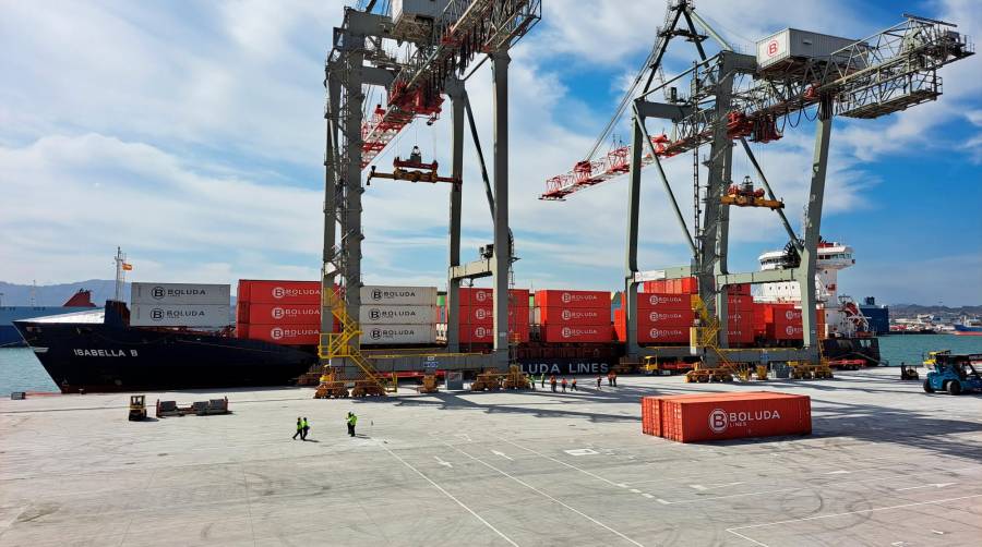 Boluda Maritime Terminals Santander aportará un millón de toneladas anuales al tráfico portuario. Foto J.P.