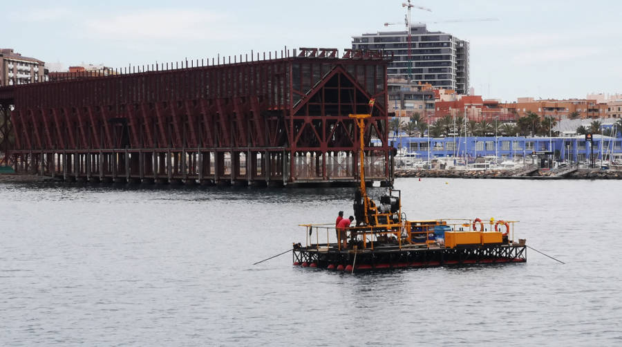 El Puerto de Almer&iacute;a avanza en la ampliaci&oacute;n del Muelle de Levante