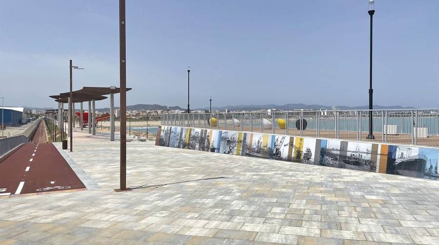 Sagunto ya disfruta de su nuevo paseo marítimo