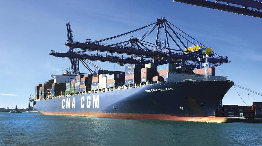 CMA CGM lanza un nuevo servicio entre España, Italia y Egipto