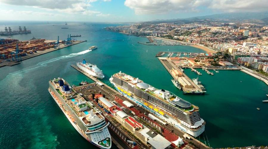 Muelle de Santa Catalina en Las Palmas.