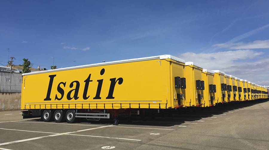 Isatir incorpora a su flota un total de 20 semirremolques de Lecitrailer