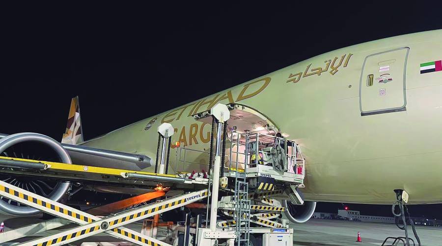 Etihad Cargo estrecha vínculos y relaciones comerciales con el sector aéreo en Barcelona