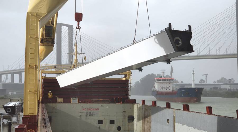 La AP de Sevilla avanza en la construcci&oacute;n del puente de Hisingsbron