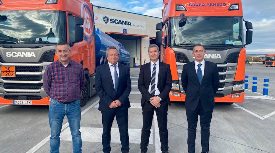 Grupo Logístico Arnedo adquiere 240 camiones Scania