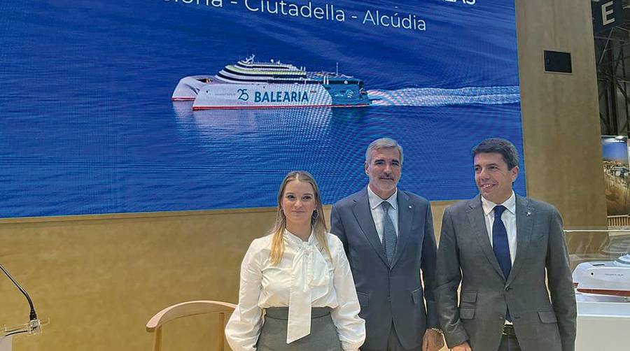 Baleària presenta en Fitur su segundo fast ferry propulsado a gas