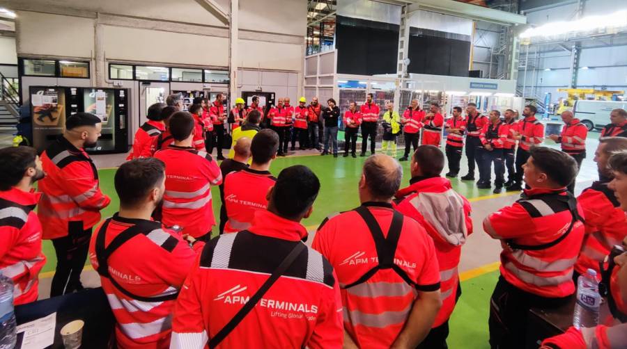 Los trabajadores de APM Terminals trabajarán con normalidad el día 13 de noviembre.