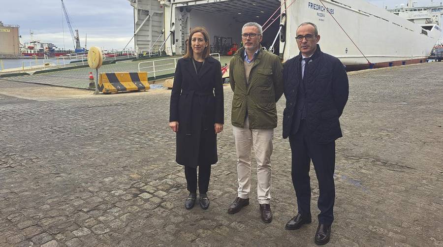 Marítima Peregar inicia una ruta diaria entre el Puerto de Málaga y Tánger Med