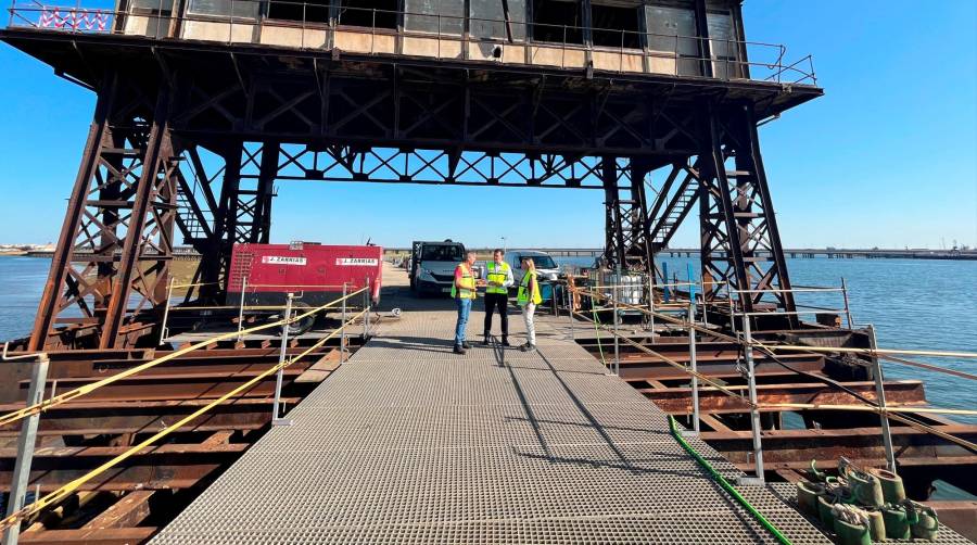 El Puerto de Huelva prevé finalizar las obras del Muelle de Tharsis antes de 2025