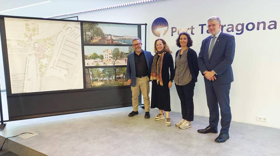 La AP de Tarragona presenta el proyecto ganador “Port Tarraco-Ciudad Verde en el Mar” para la reforma urbana sostenible