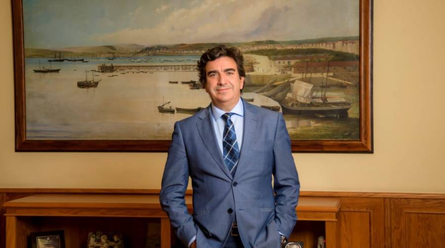 Mart&iacute;n Fern&aacute;ndez Prado, presidente de la Autoridad Portuaria de A Coru&ntilde;a.