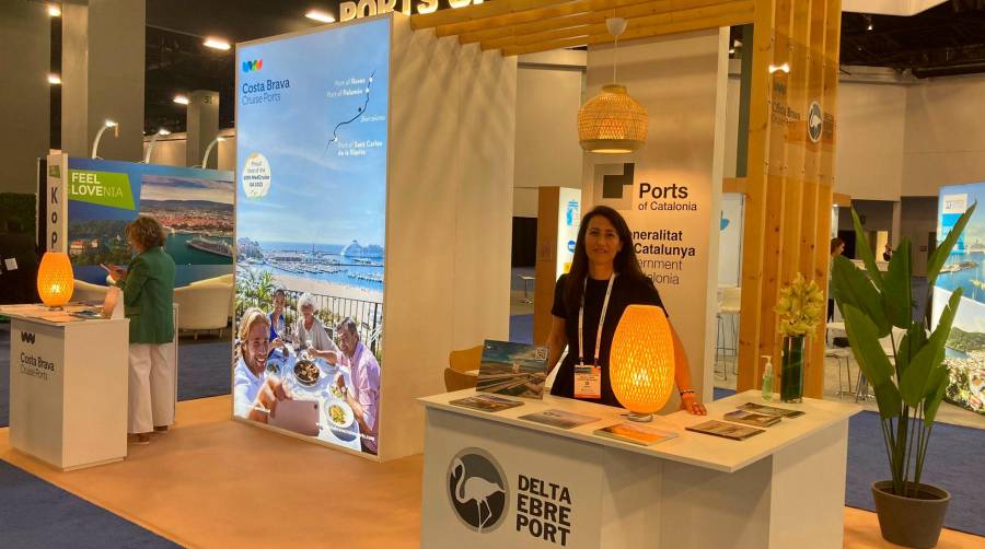 Ports of Catalonia promueve sus instalaciones portuarias y servicios en Seatrade