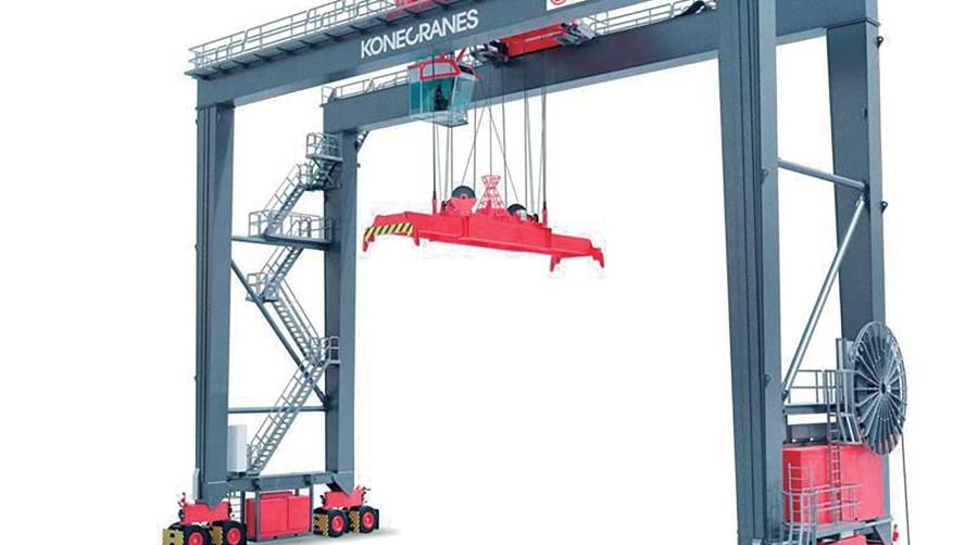 Boluda Tenerife encarga cuatro grúas RTG de Konecranes